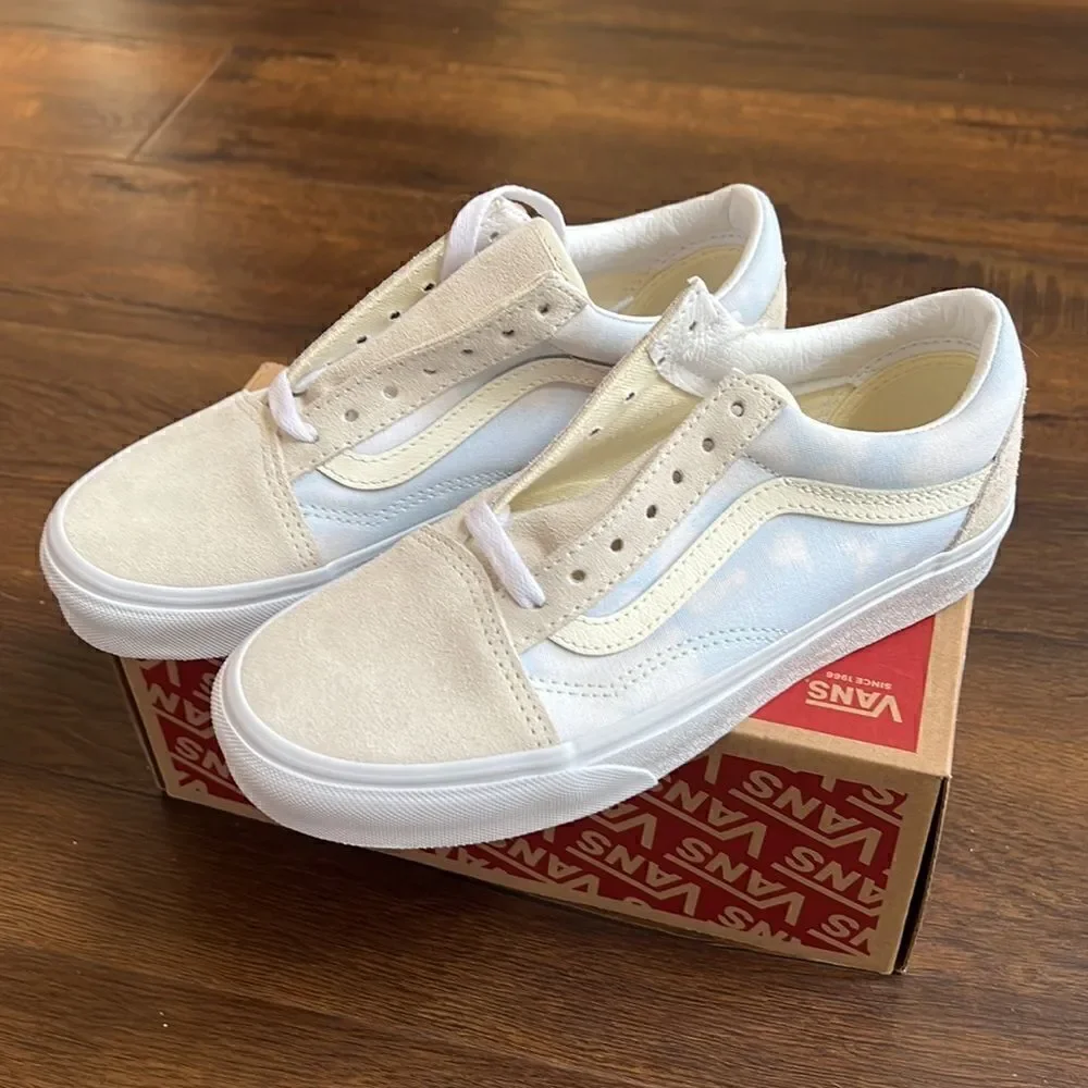 Vans old skool women size6.5 bleach wash